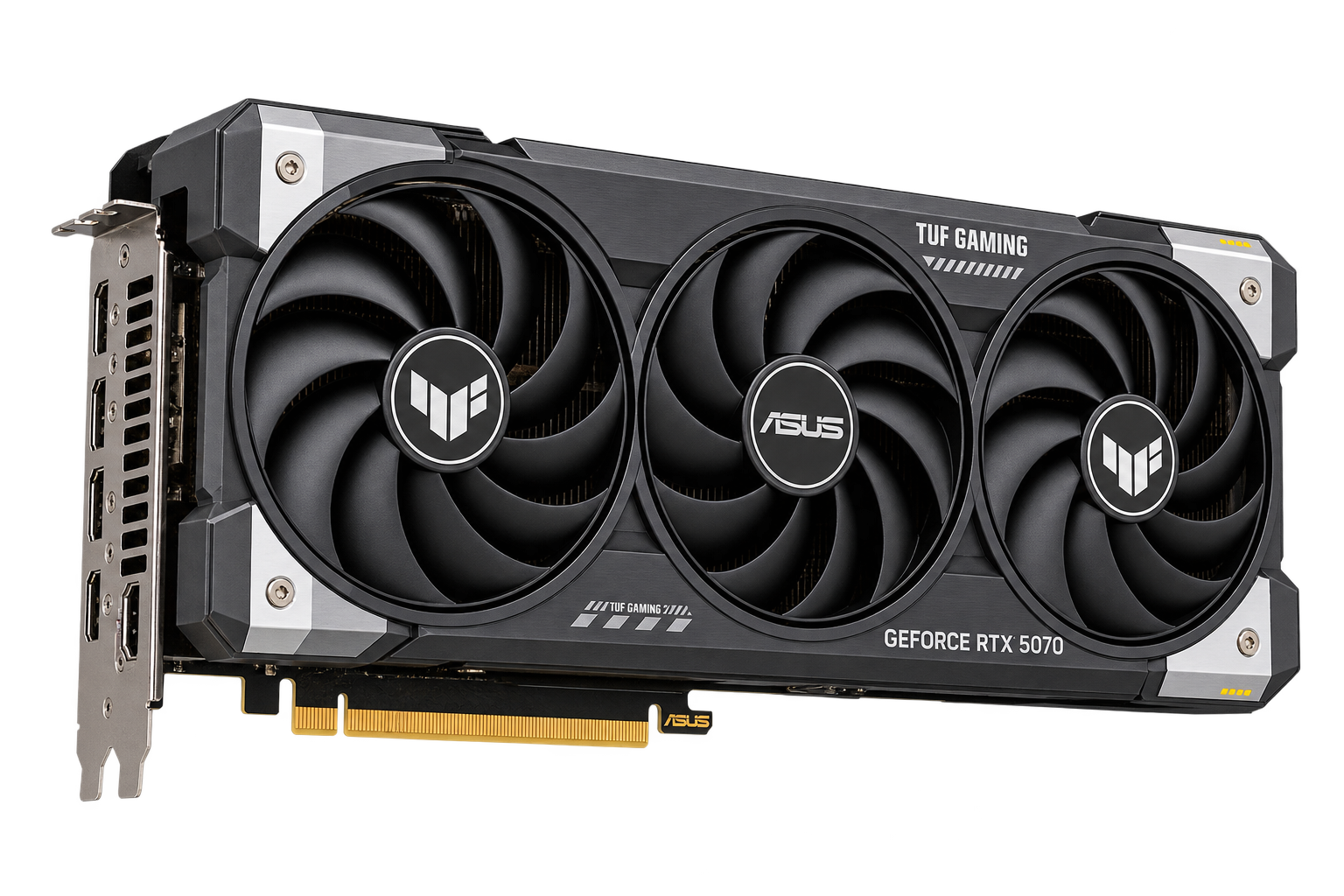 Illustrative graphics cards artwork for GeForce RTX 5070 12GB